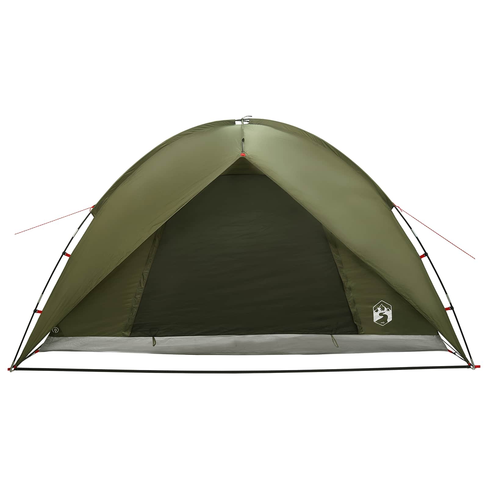Camping Tent met Regenhoes Waterdicht Koepel Olijfgroen
