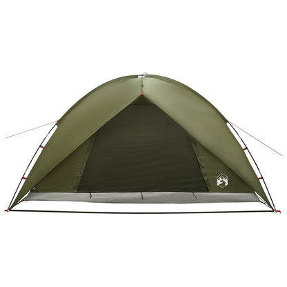 Camping Tent met Regenhoes Waterdicht Koepel Olijfgroen