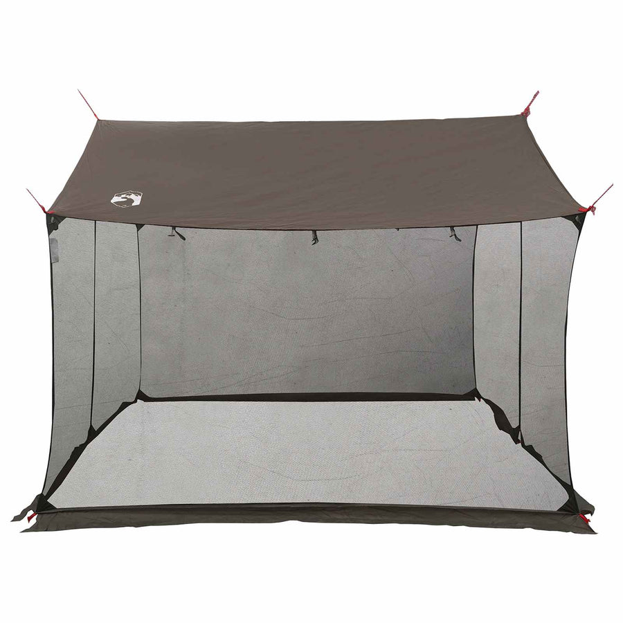 Campingzeil met gaaswanden Bruin Grijs 270 x 210 x 210 cm