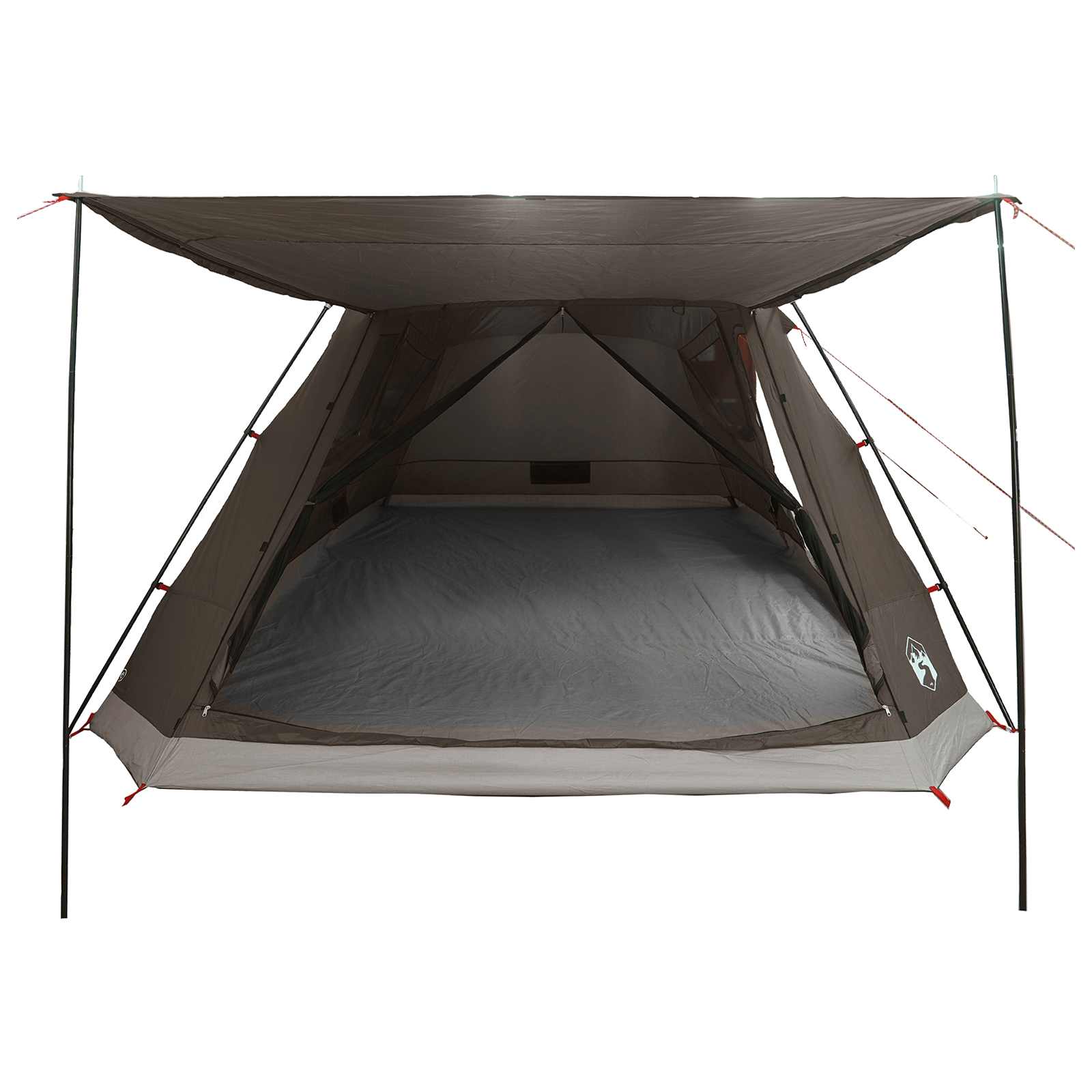 Huisje Tent Met Dak 12-Persoons Polyester En Staal 12 personen
