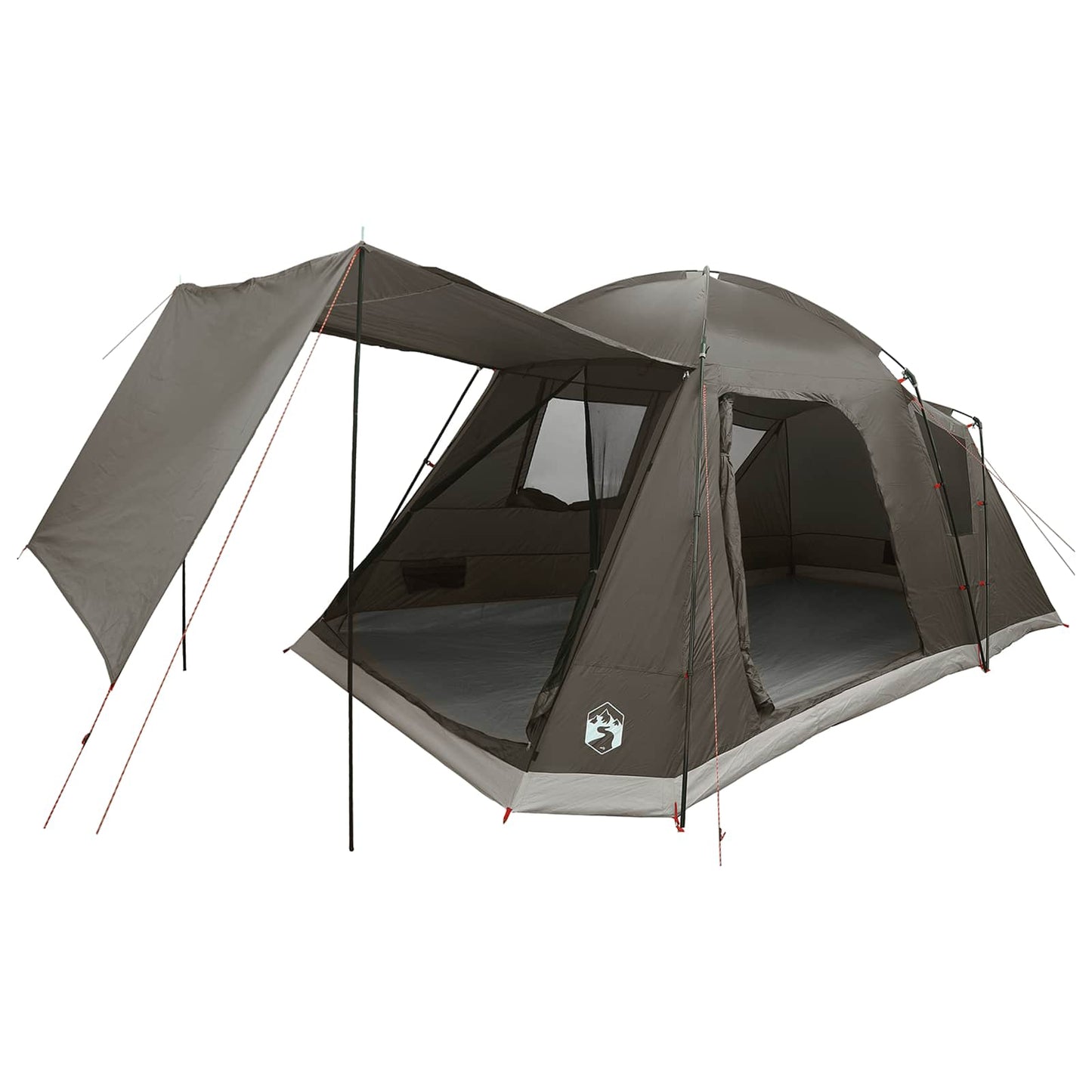 Huisje Tent Met Dak 8-Persoons Polyester En Staal 8 personen