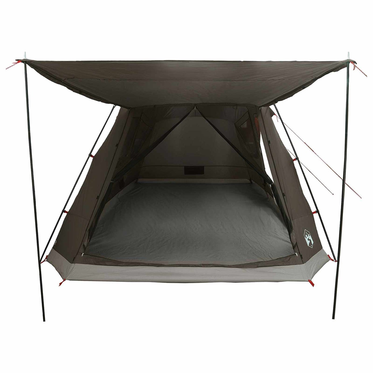 Huisje Tent Met Dak 8-Persoons Polyester En Staal 8 personen