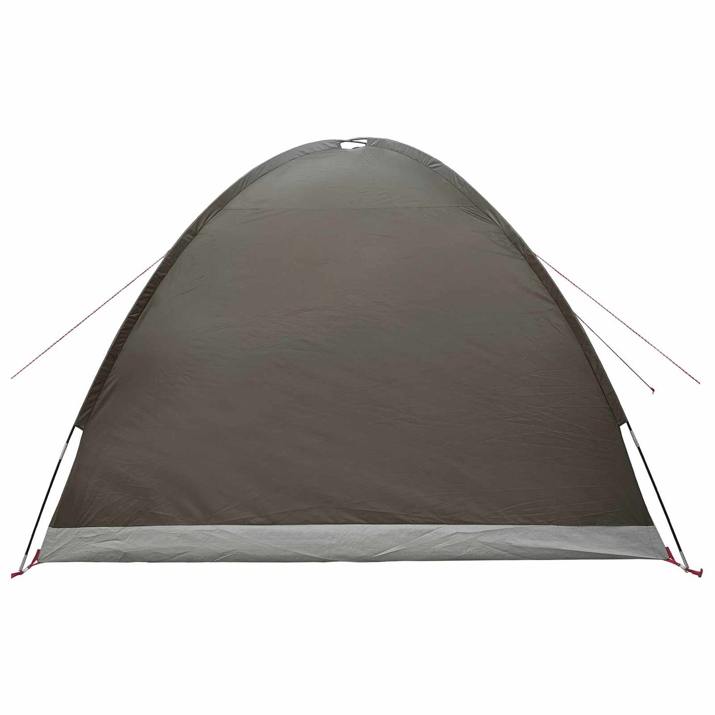 Huisje Tent met dak Bruin grijs 4-persoons Polyester en staal