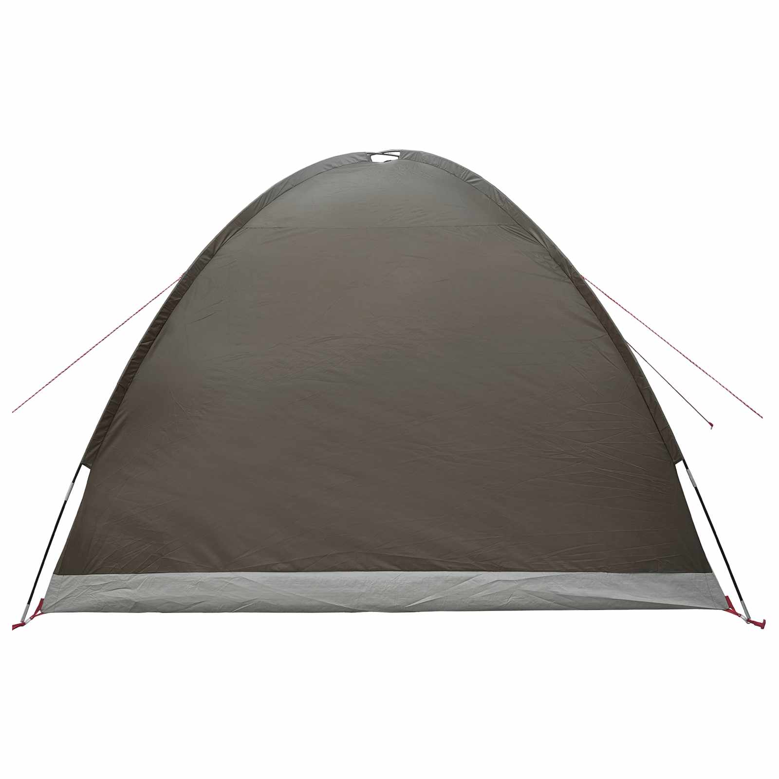 Huisje Tent met dak Bruin grijs 4-persoons Polyester en staal
