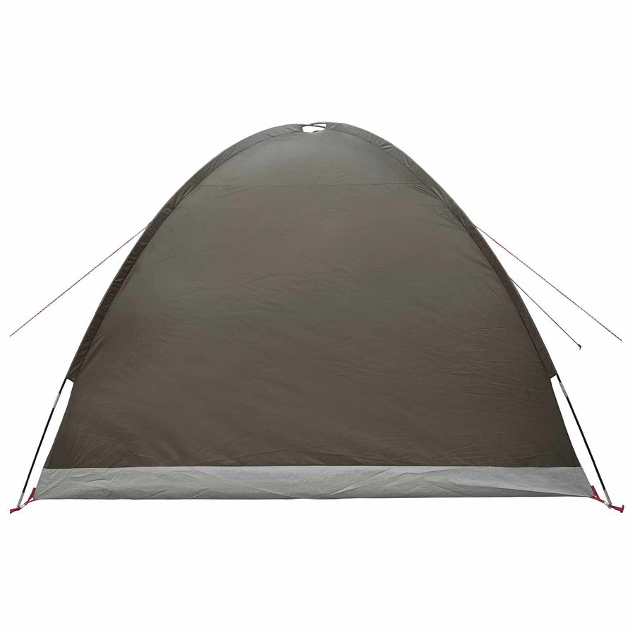 Huisje Tent met dak Bruin grijs 4-persoons Polyester en staal