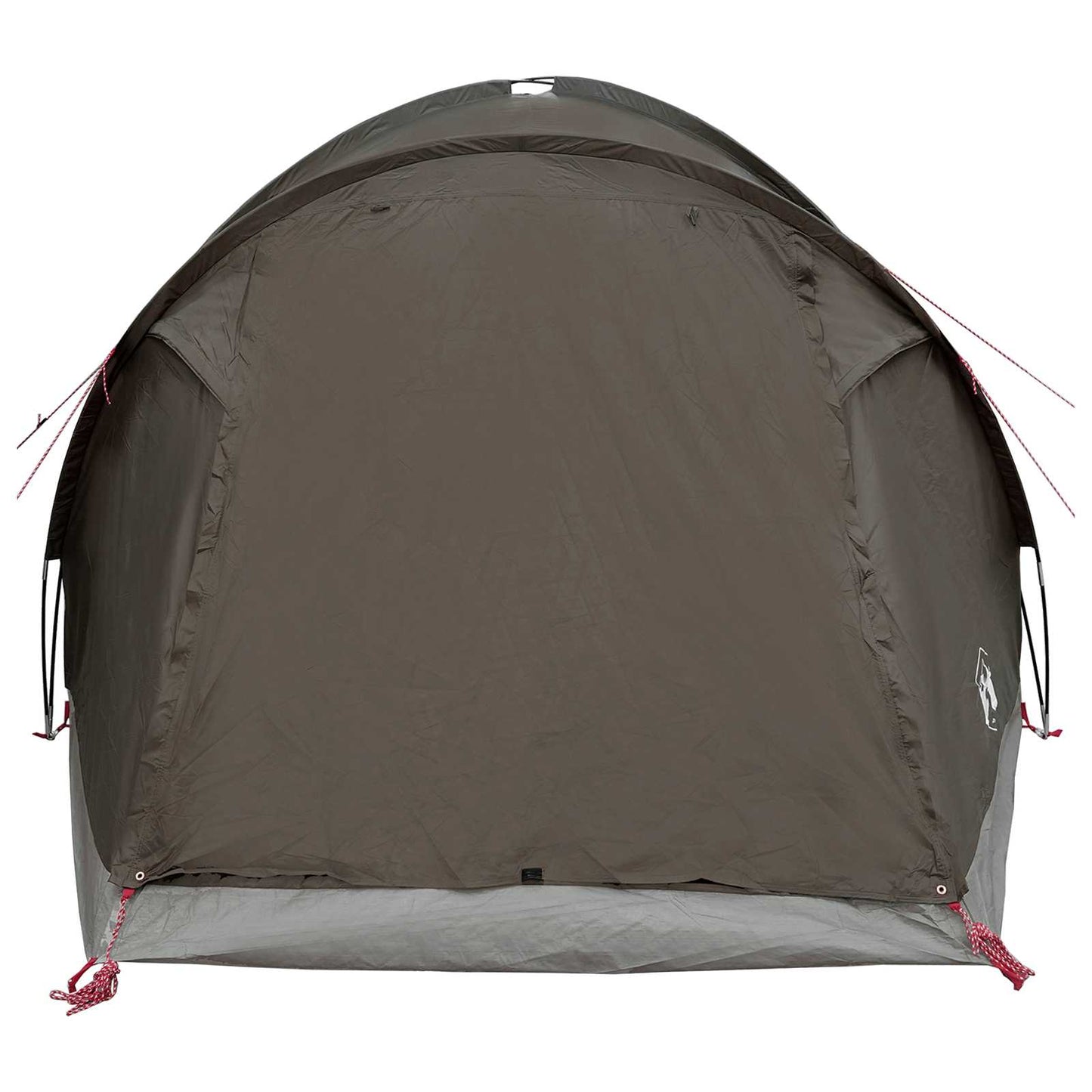 Huisje Tent met dak Bruin grijs 4-persoons Polyester en staal