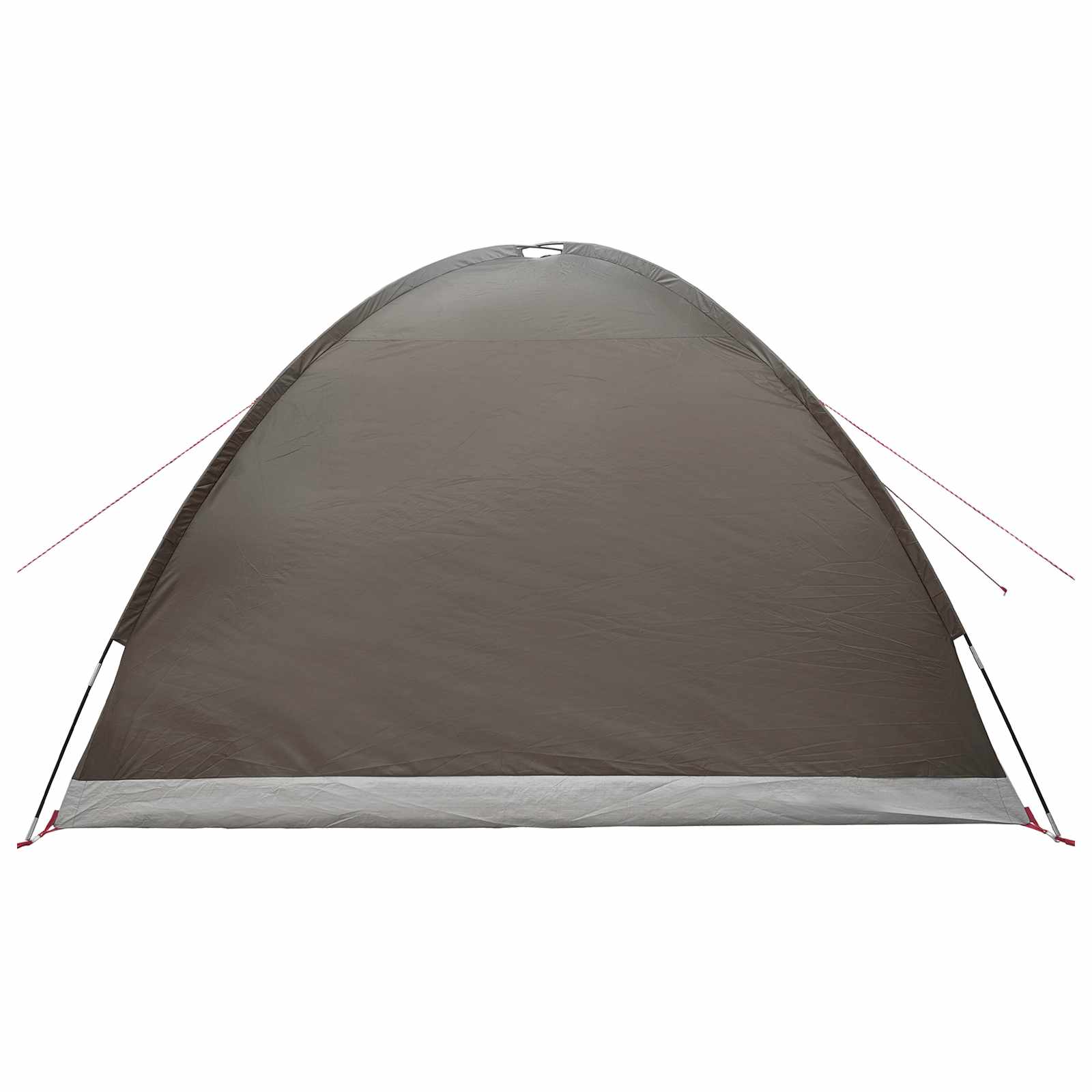 Huisje Tent met dak Bruin grijs 6-persoons Polyester en staal