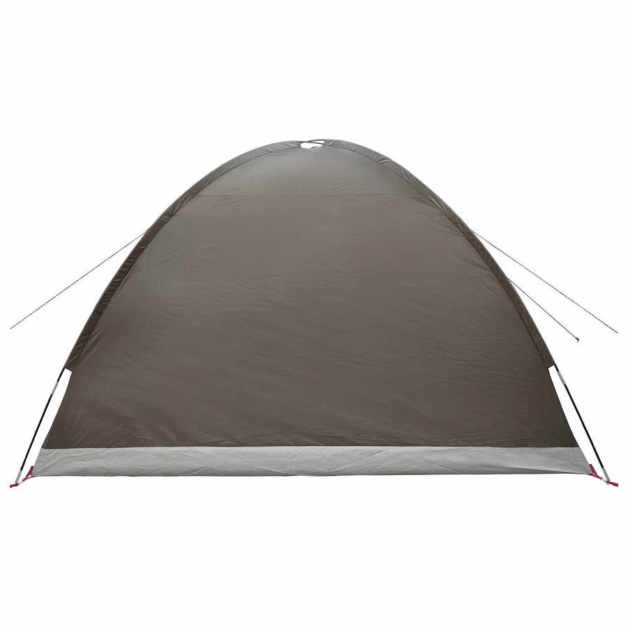 Huisje Tent met dak Bruin grijs 6-persoons Polyester en staal
