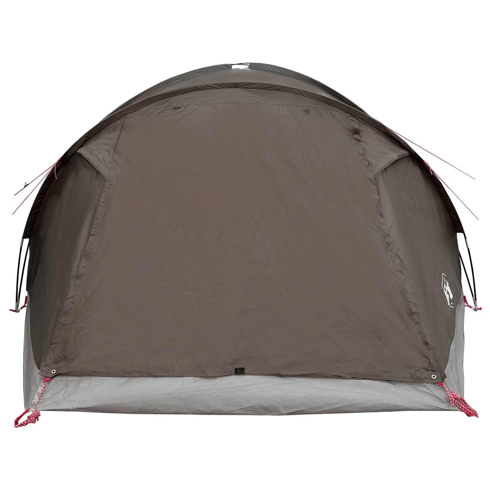 Huisje Tent met dak Bruin grijs 6-persoons Polyester en staal