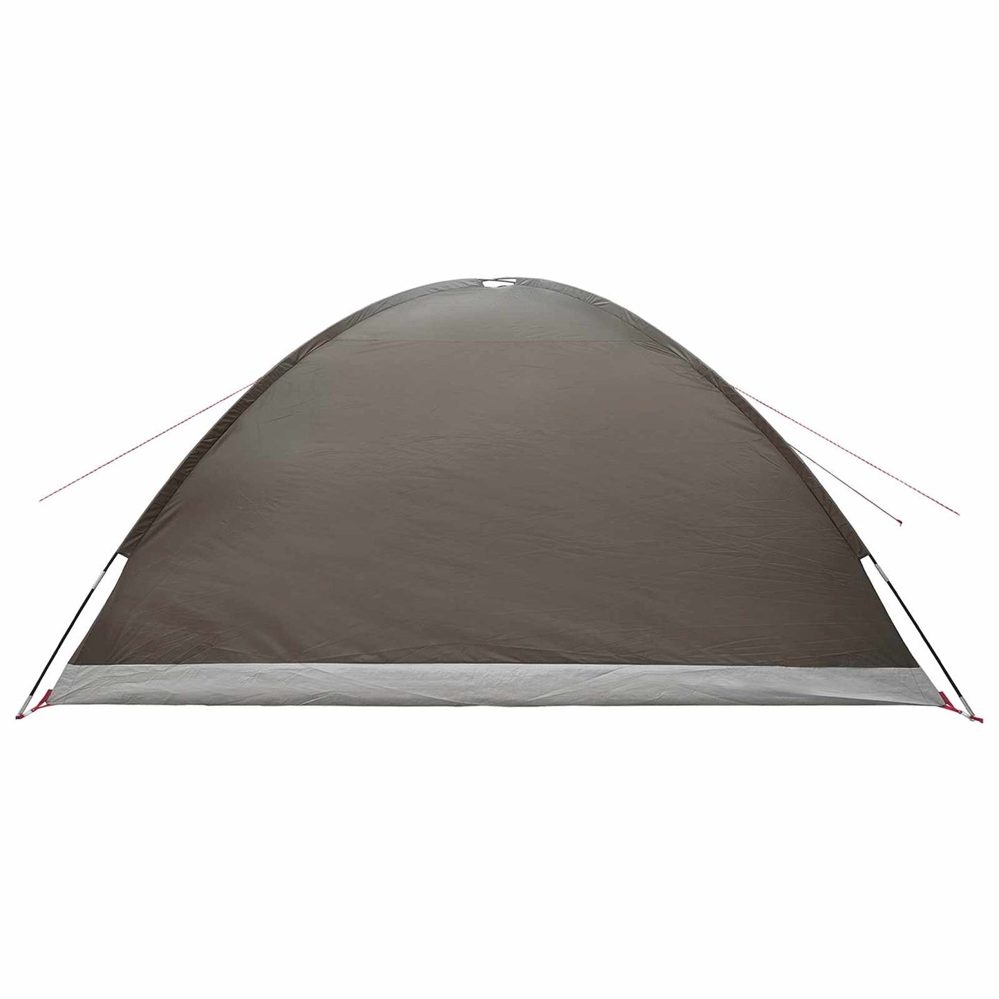 Huisje Tent met dak Bruin grijs 8-persoons Polyester en staal