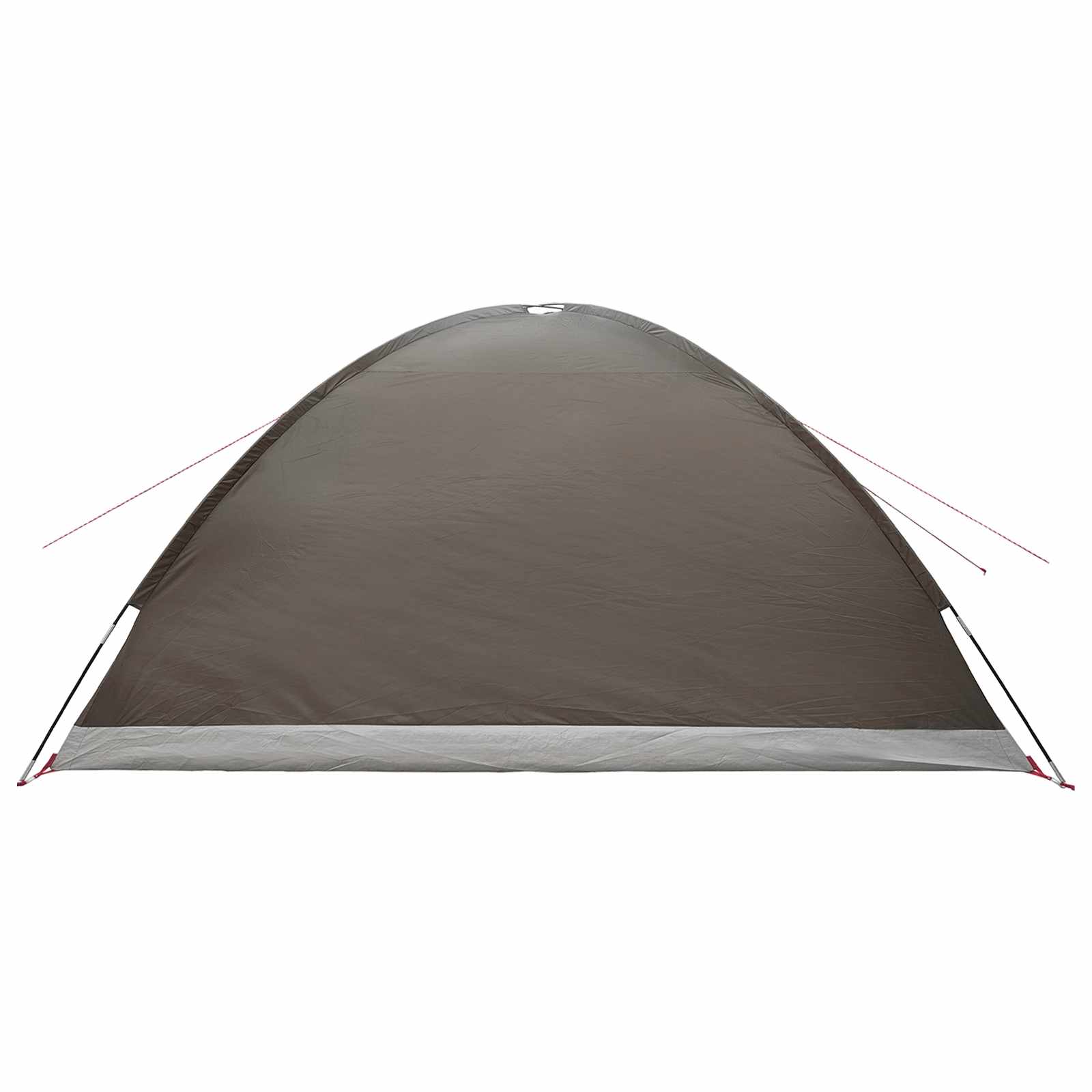Huisje Tent met dak Bruin grijs 8-persoons Polyester en staal