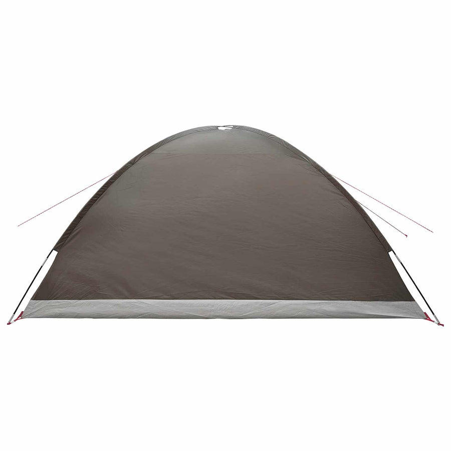 Huisje Tent met dak Bruin grijs 8-persoons Polyester en staal