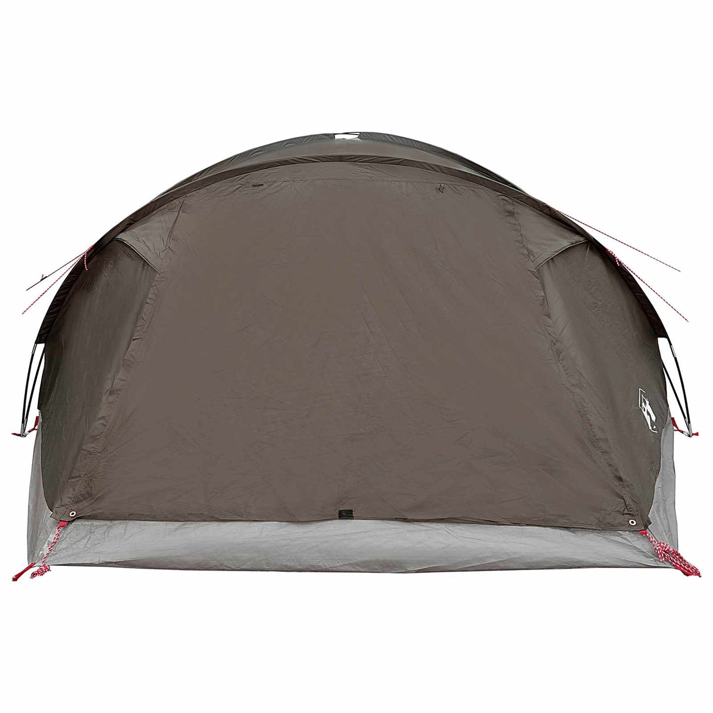 Huisje Tent met dak Bruin grijs 8-persoons Polyester en staal