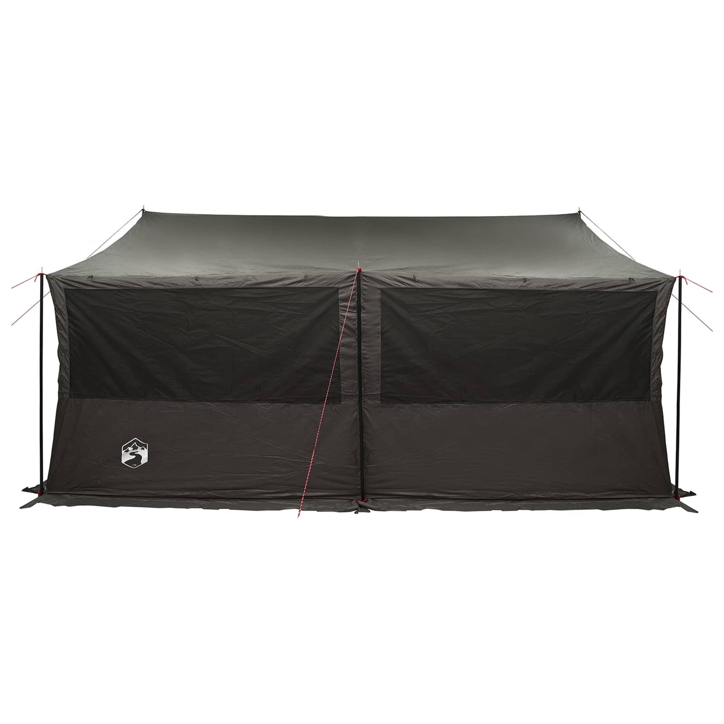 Gezinstent Bruin grijs 450 x 400 x 265 cm Polyester en staal
