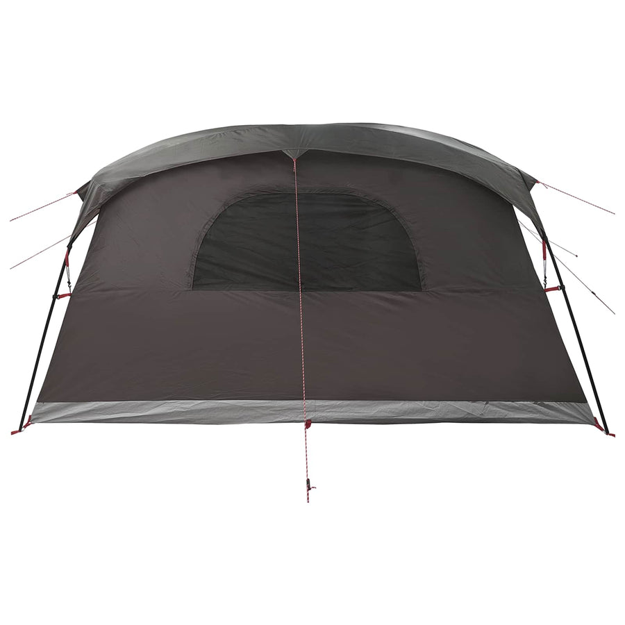 Tunneltent Bruin Grijs 366 x 244 x 198 cm Polyester en staal