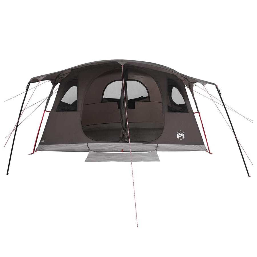 Tunneltent Bruin Grijs 427 x 305 x 205 cm Polyester en staal