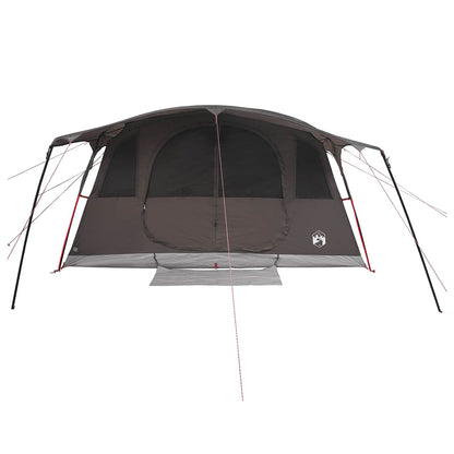Tunneltent Bruin Grijs 427 x 305 x 205 cm Polyester en staal