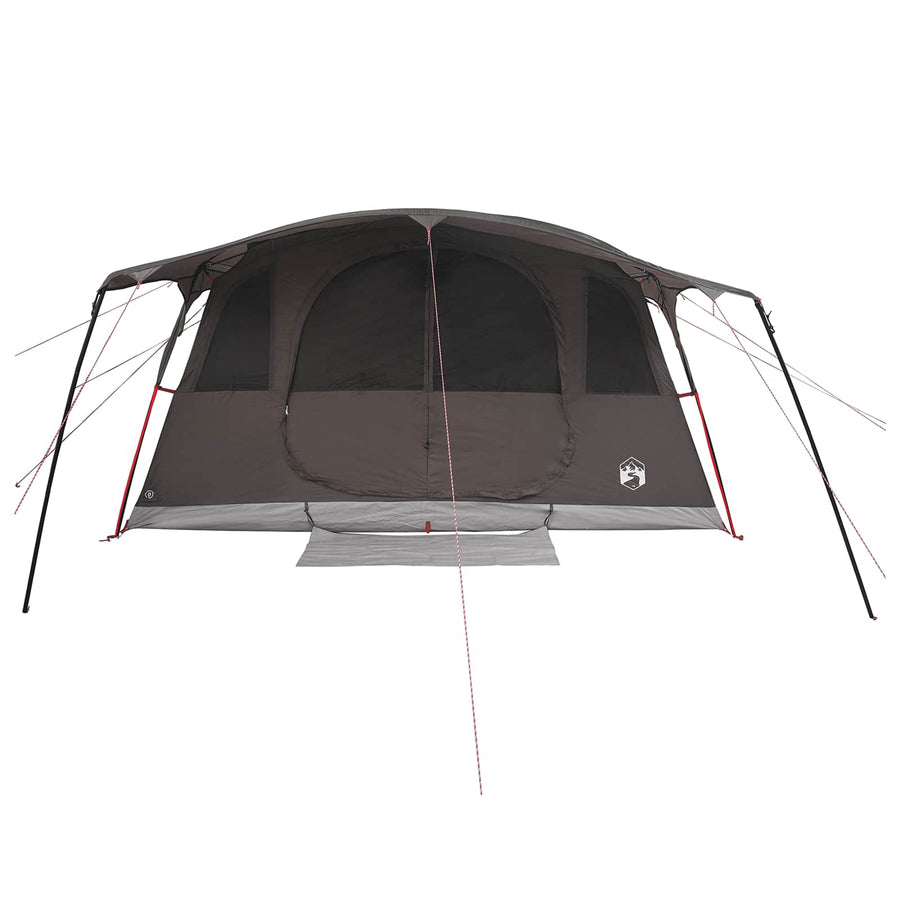 Tunneltent Bruin Grijs 427 x 305 x 205 cm Polyester en staal