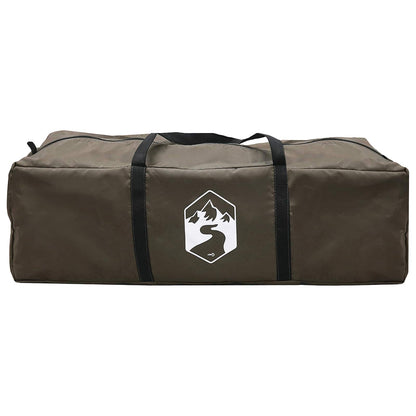 Tipi Tent Bruin Grijs 800 x 800 x 430 cm Polyester en staal
