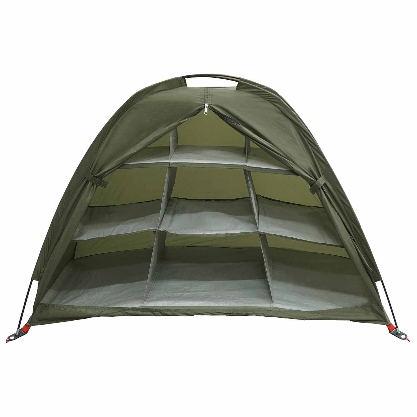 Opbergtent Olijfgroen 120 x 50 x 70 cm Polyester en staal