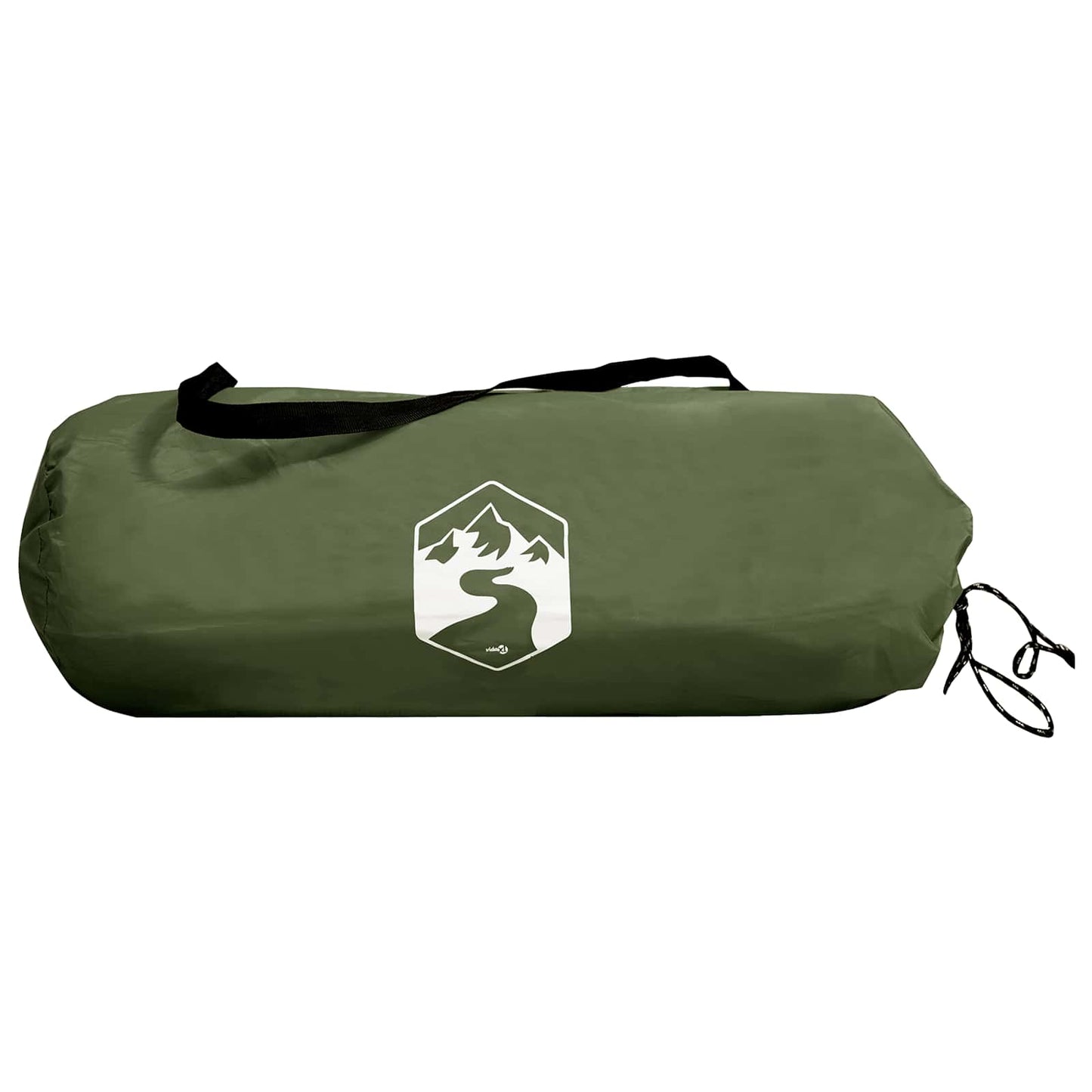 Tunneltent Olijfgroen 410 x 175 x 105 cm Polyester en staal