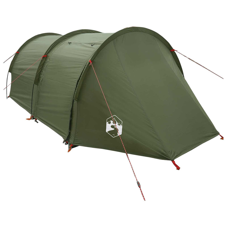 Tunneltent Olijfgroen 410 x 175 x 105 cm Polyester en staal