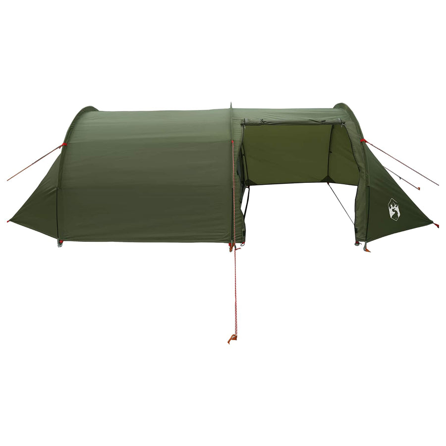 Tunneltent Olijfgroen 410 x 175 x 105 cm Polyester en staal
