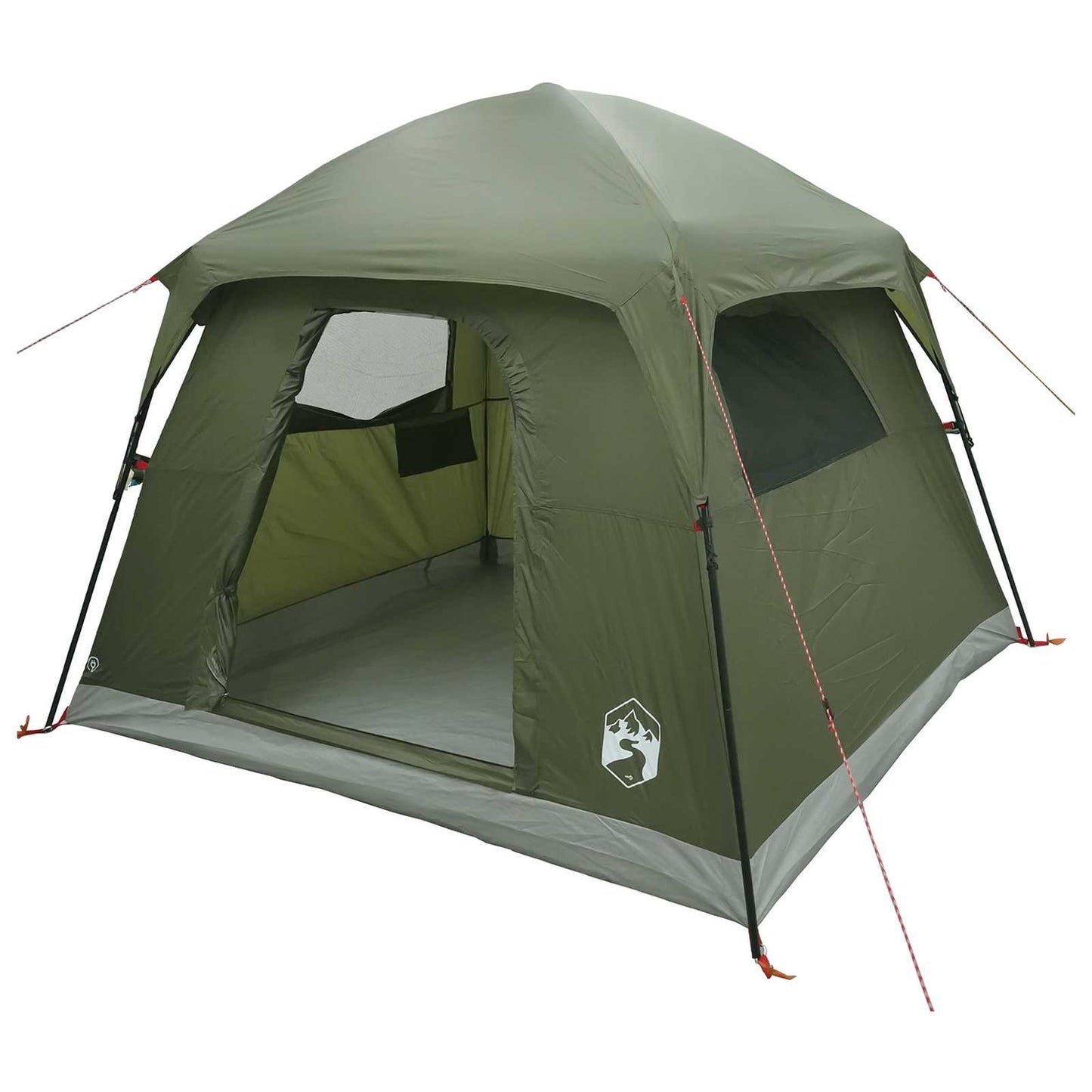 Huisje Tent Olijfgroen 244 x 213 x 183 cm Polyester en staal