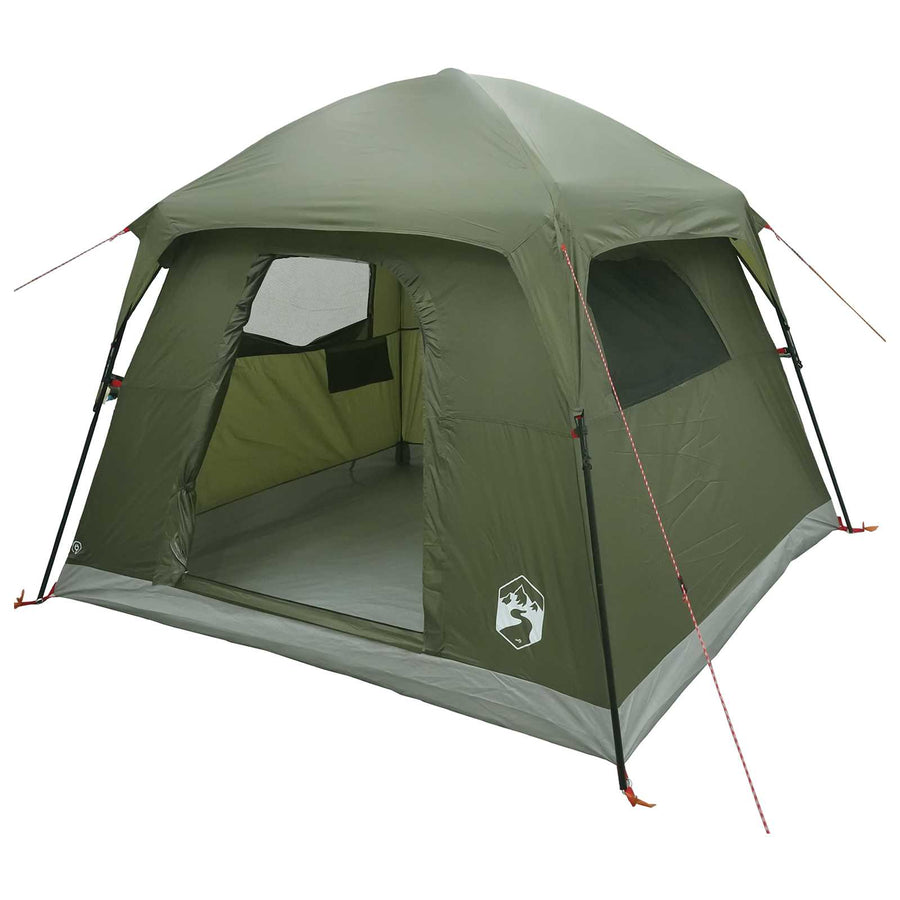 Huisje Tent Olijfgroen 244 x 213 x 183 cm Polyester en staal