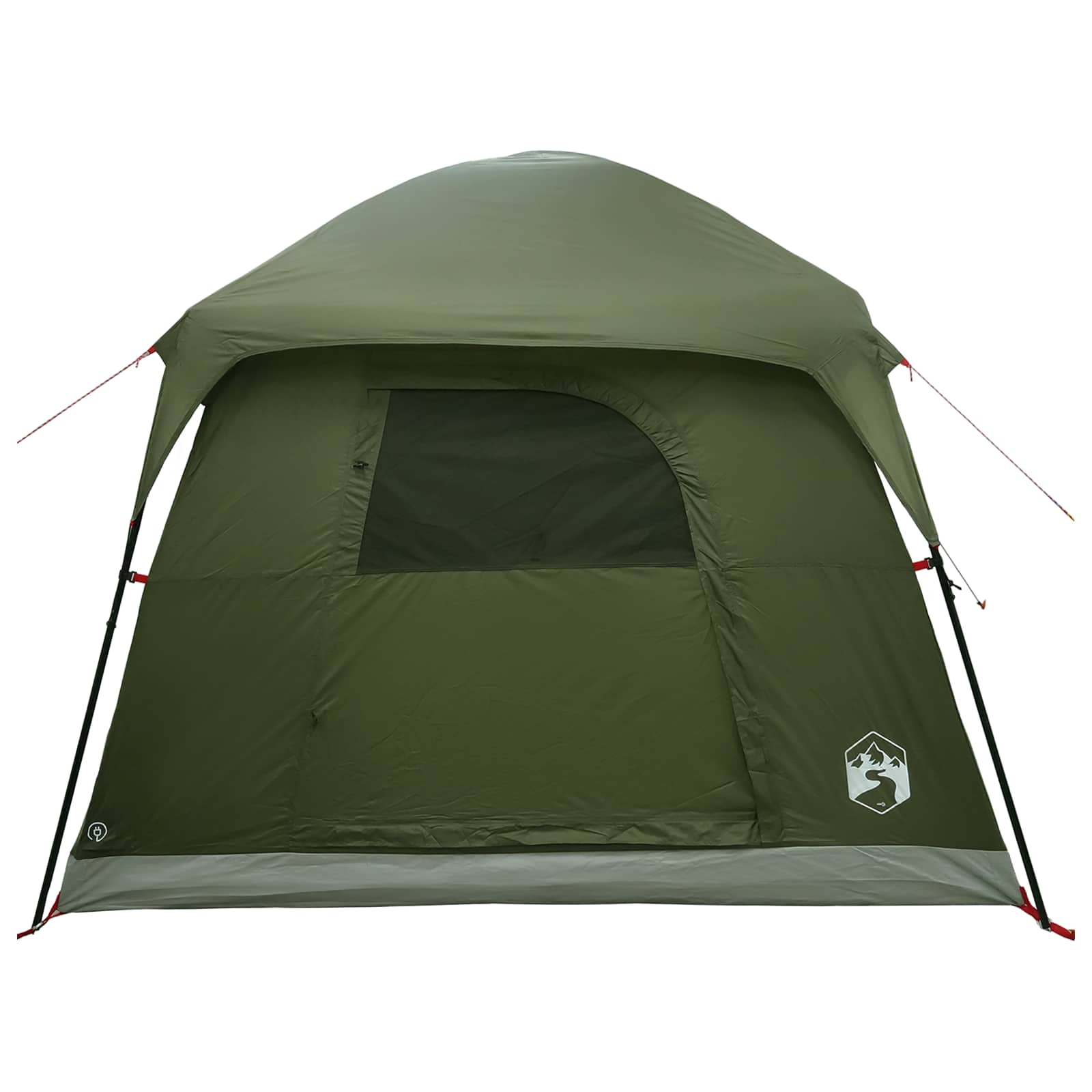Huisje Tent Olijfgroen 244 x 213 x 183 cm Polyester en staal