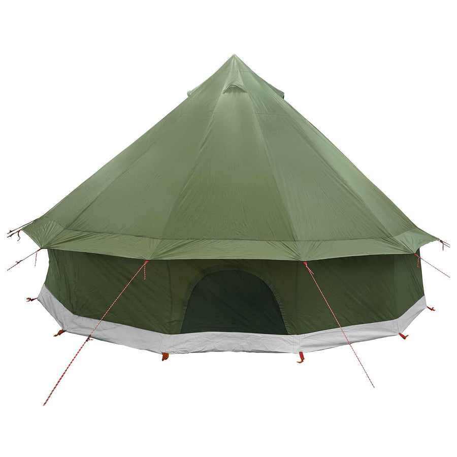 Tipi Tent Olijfgroen 300 x 300 x 200 cm Polyester en staal