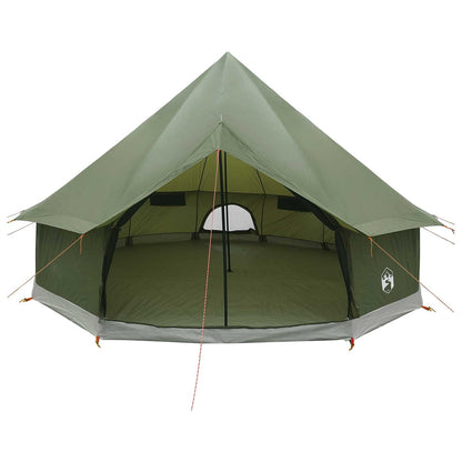 Tipi Tent Olijfgroen 300 x 300 x 200 cm Polyester en staal