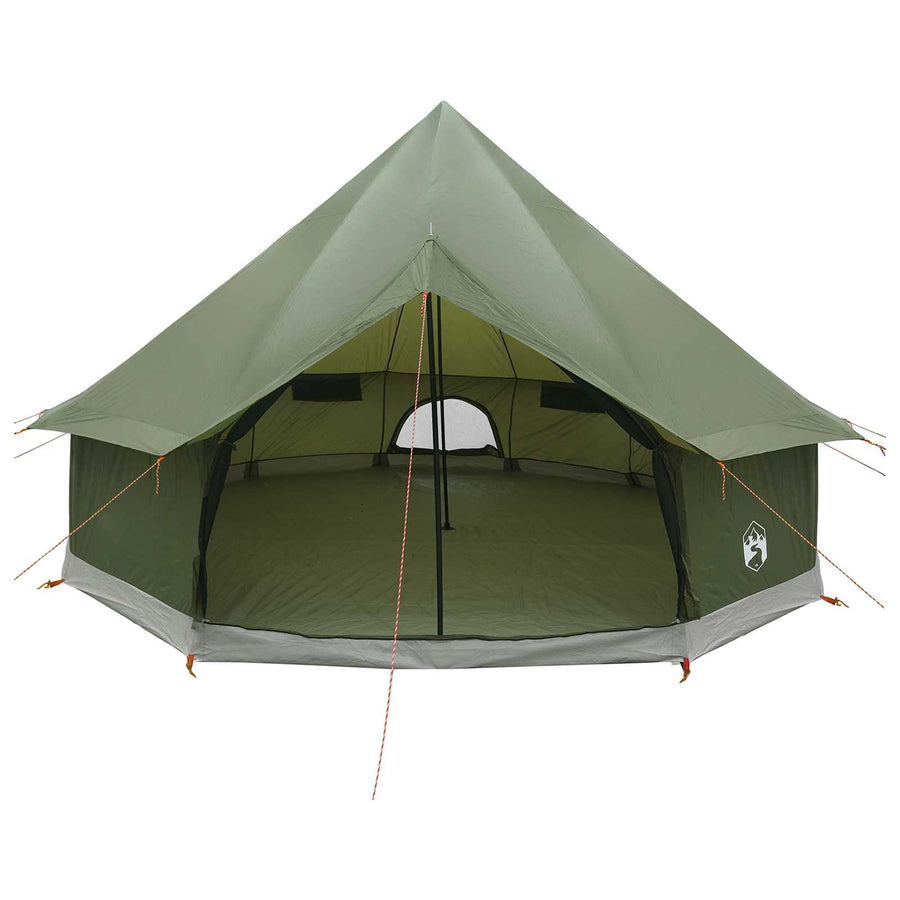 Tipi Tent Olijfgroen 300 x 300 x 200 cm Polyester en staal