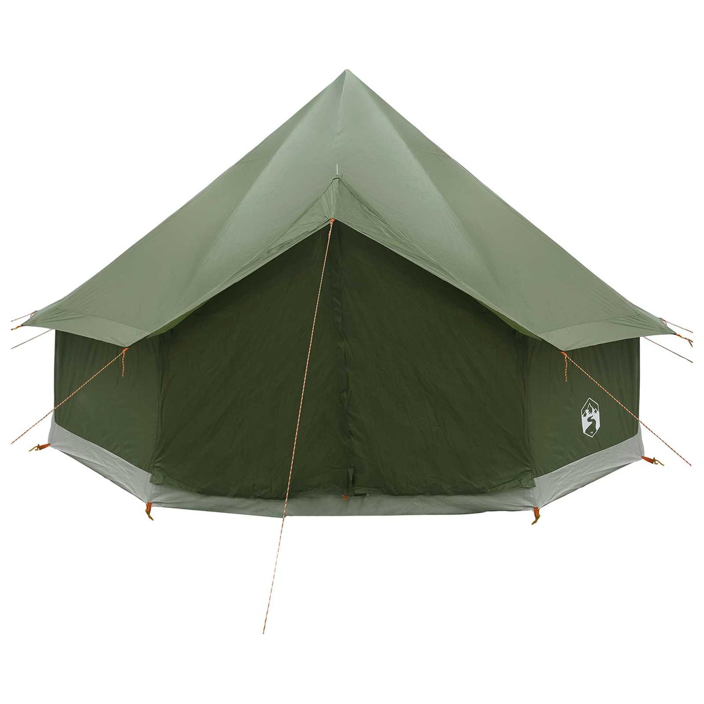 Tipi Tent Olijfgroen 300 x 300 x 200 cm Polyester en staal
