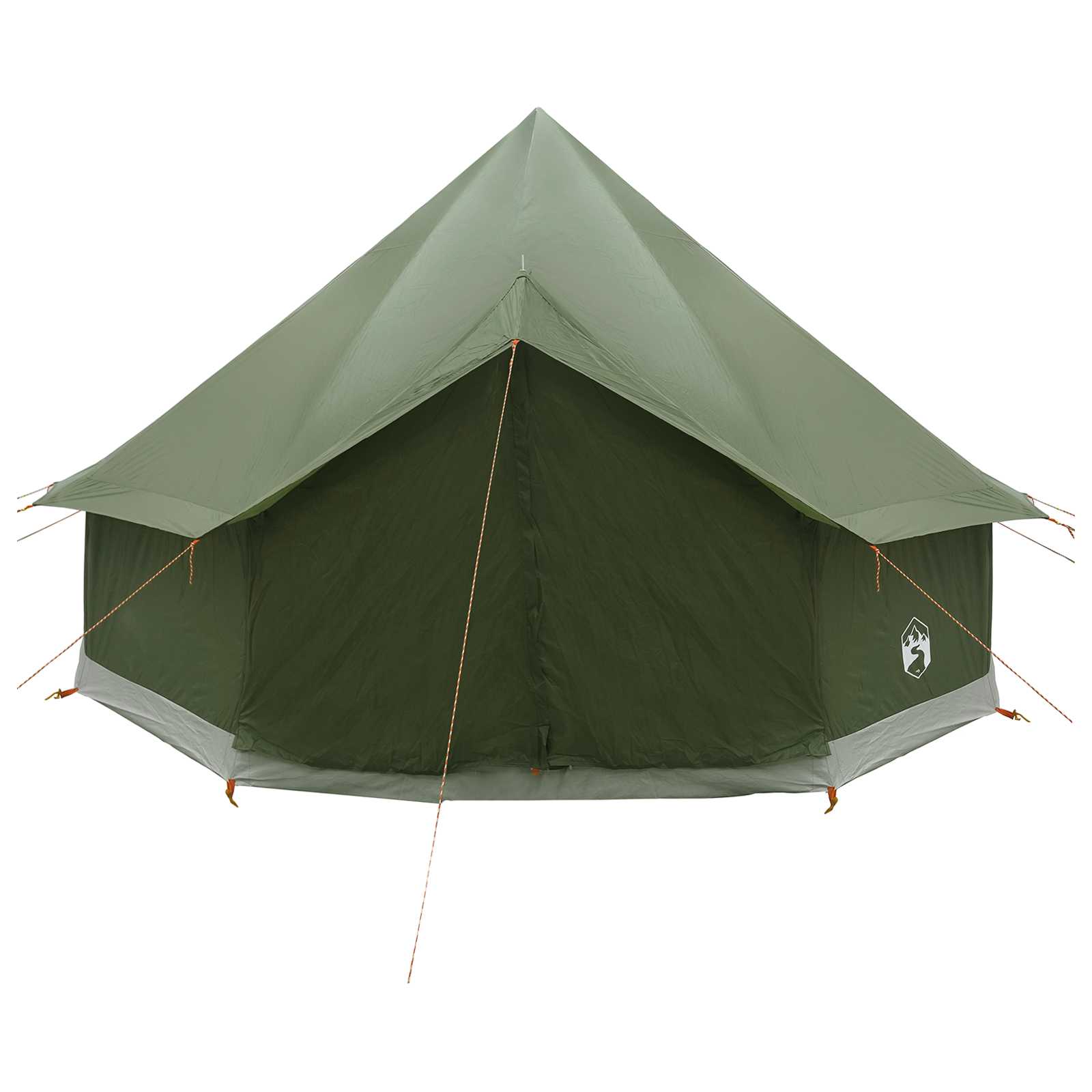 Tipi Tent Olijfgroen 300 x 300 x 200 cm Polyester en staal