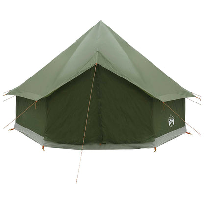 Tipi Tent Olijfgroen 300 x 300 x 200 cm Polyester en staal