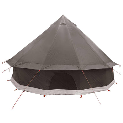 Tipi Tent Bruin Grijs 300 x 300 x 200 cm Polyester en staal