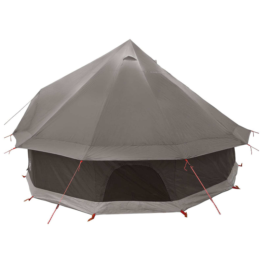 Tipi Tent Bruin Grijs 300 x 300 x 200 cm Polyester en staal