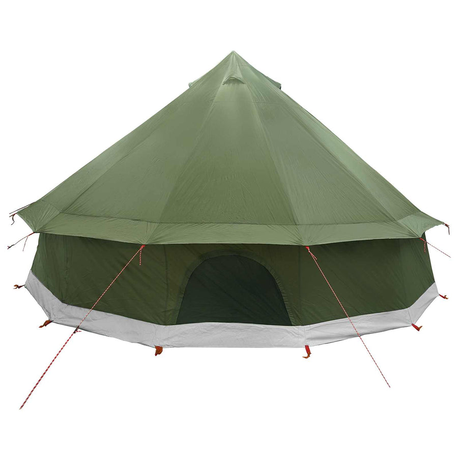 Tipi Tent Olijfgroen 400 x 400 x 250 cm Polyester en staal