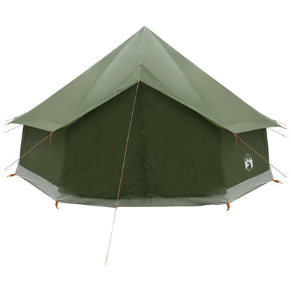 Tipi Tent Olijfgroen 400 x 400 x 250 cm Polyester en staal