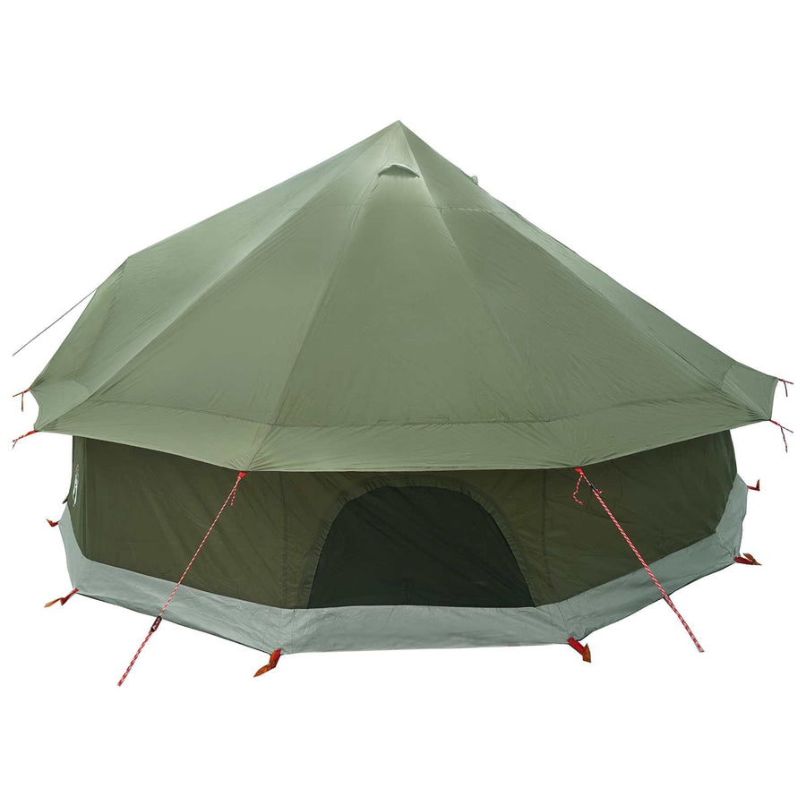 Tipi Tent Olijfgroen 400 x 400 x 250 cm Polyester en staal