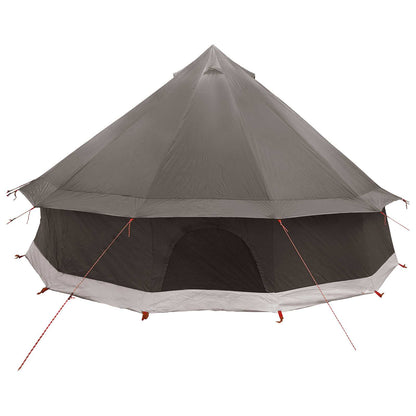 Tipi Tent Bruin Grijs 400 x 400 x 250 cm Polyester en staal
