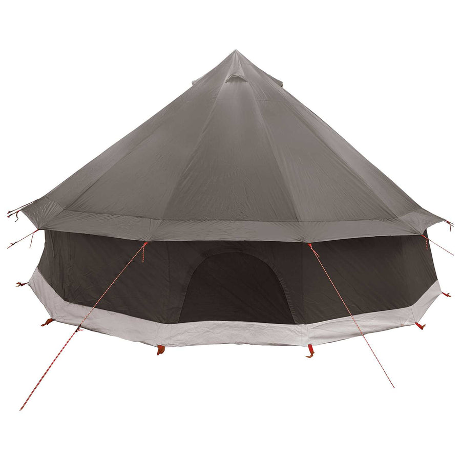 Tipi Tent Bruin Grijs 400 x 400 x 250 cm Polyester en staal