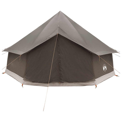 Tipi Tent Bruin Grijs 400 x 400 x 250 cm Polyester en staal