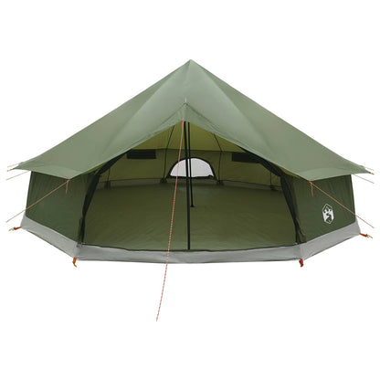 Tipi Tent Olijfgroen 600 x 600 x 350 cm Polyester en staal