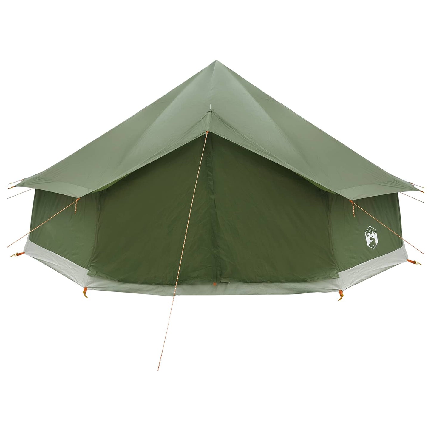 Tipi Tent Olijfgroen 600 x 600 x 350 cm Polyester en staal