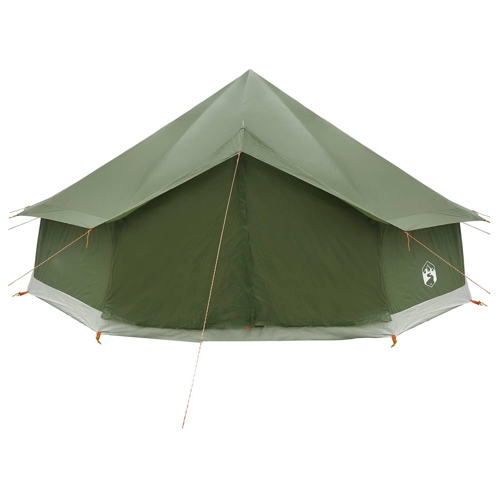 Tipi Tent Olijfgroen 600 x 600 x 350 cm Polyester en staal