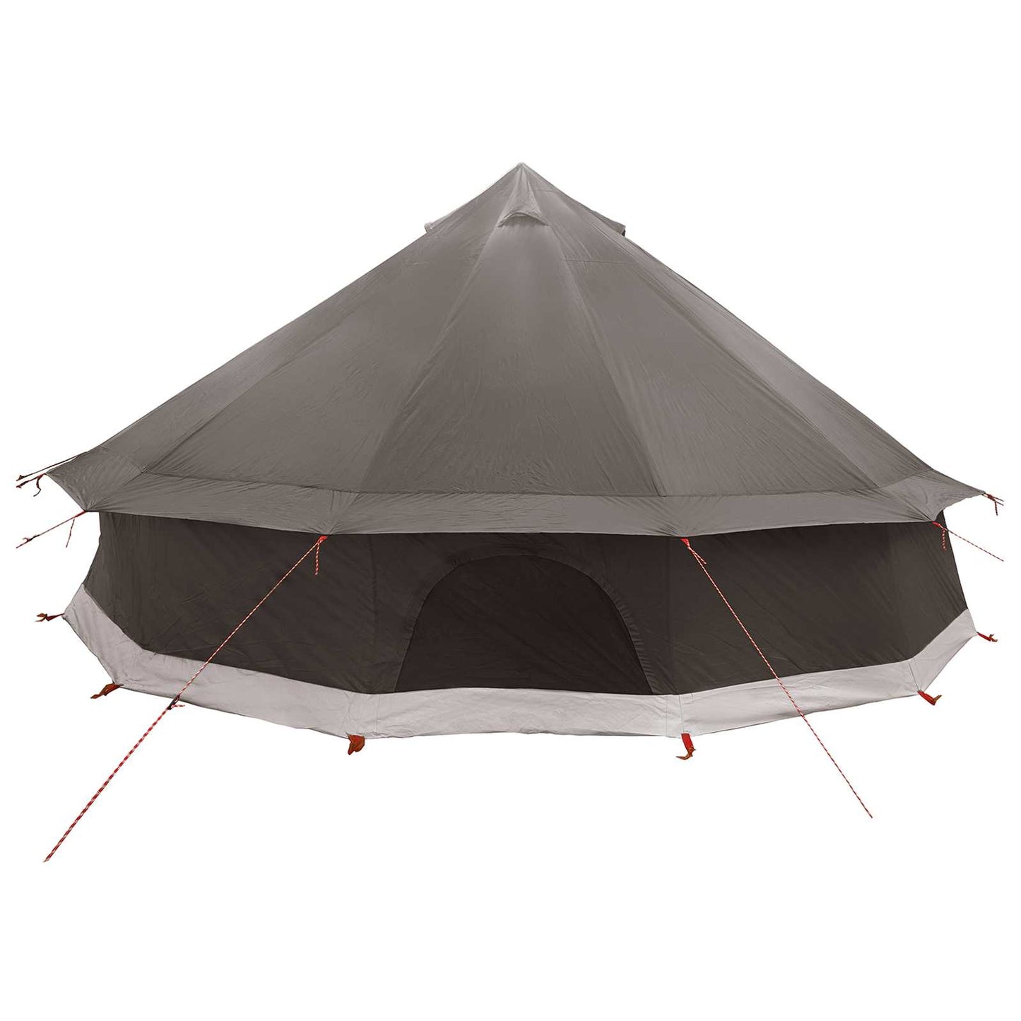 Tipi Tent Bruin Grijs 600 x 600 x 350 cm Polyester en staal