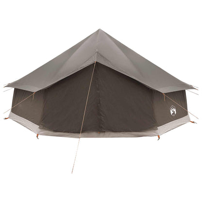 Tipi Tent Bruin Grijs 600 x 600 x 350 cm Polyester en staal