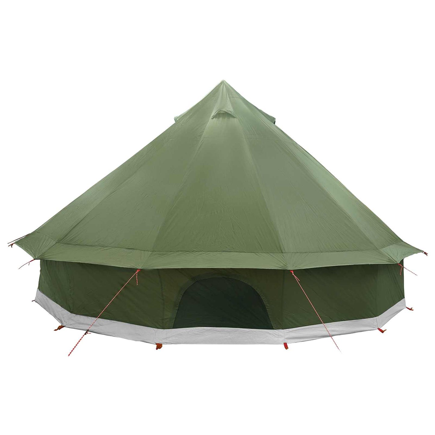 Tipi Tent Olijfgroen 500 x 500 x 300 cm Polyester en staal
